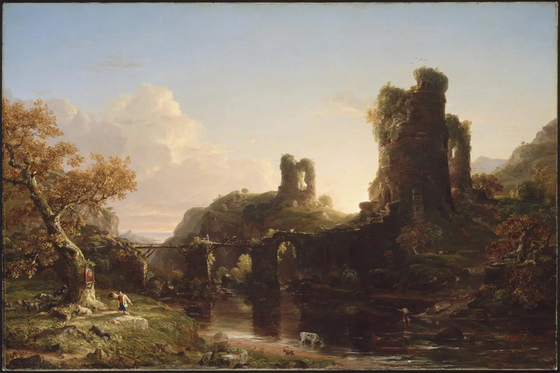 An Italian Autumn - Thomas Cole