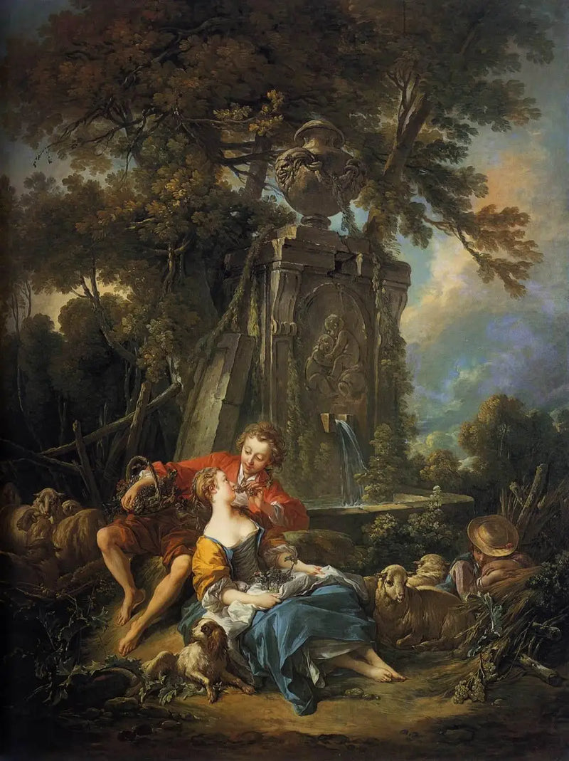 A Pastoral Autumn - François Boucher