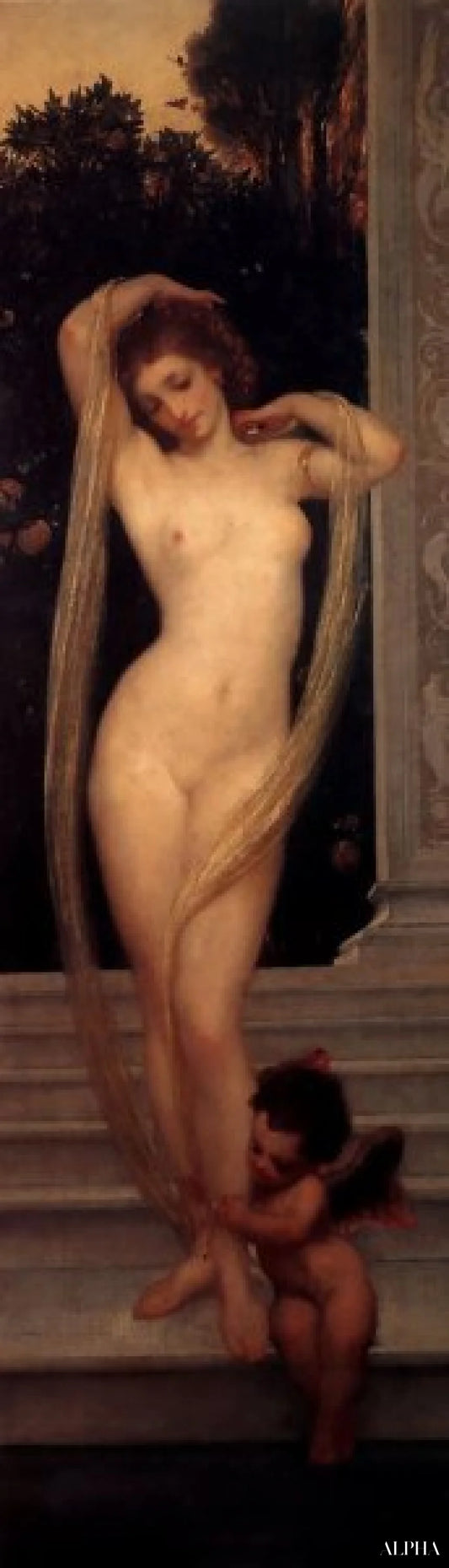 A Bather I - Frederic Leighton Reproductions of Paintings in Oil
