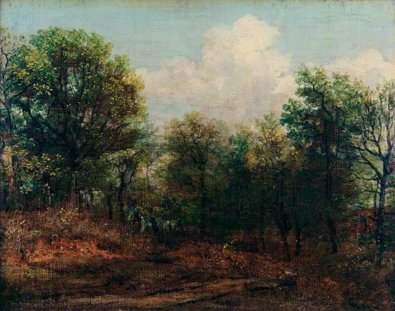 Un bois - John Constable image 1 copie de tableau peinte à la main