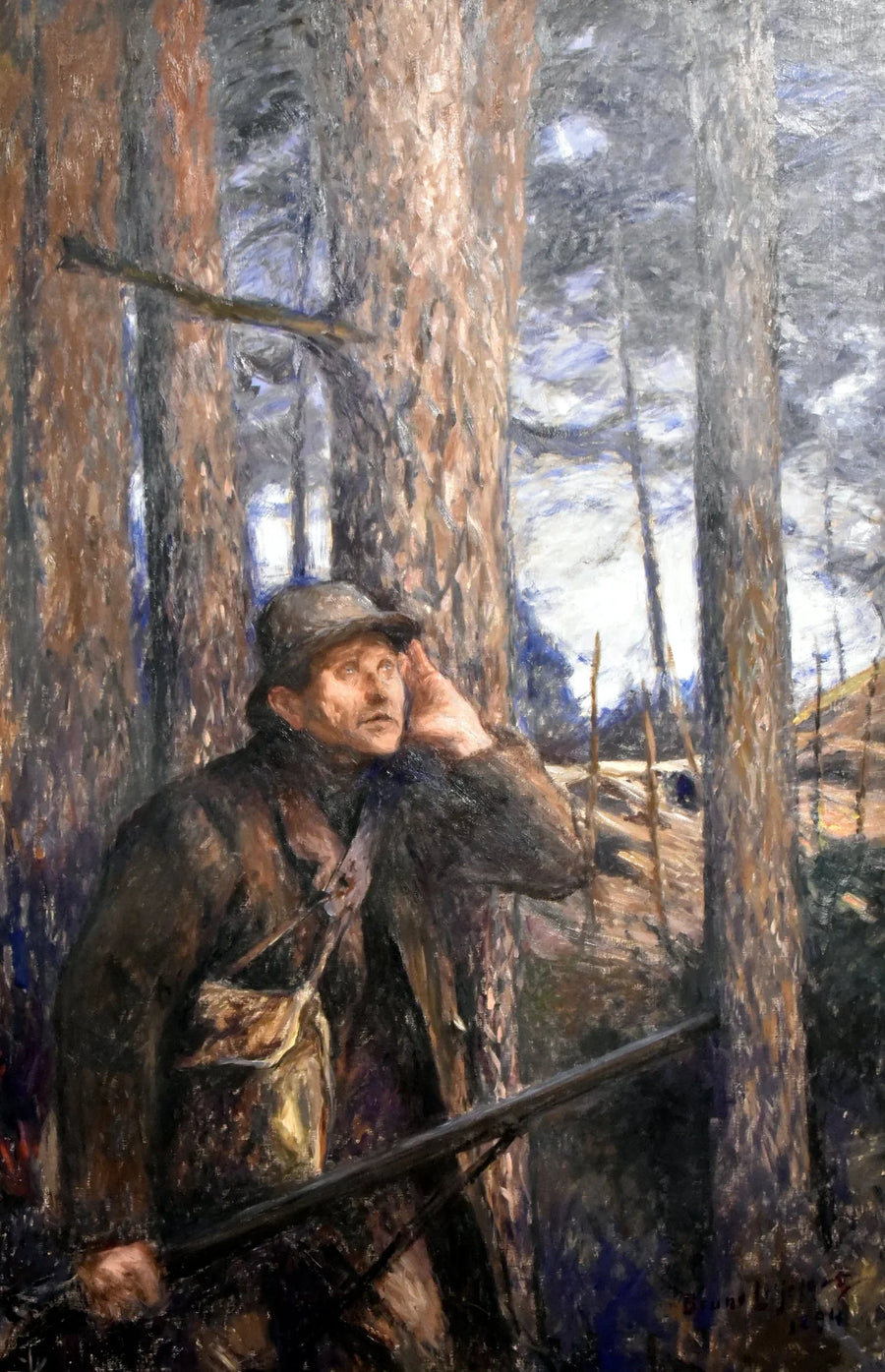 A poacher - Bruno Liljefors