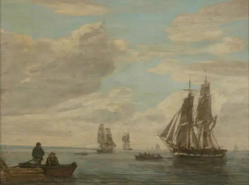 A Calm - Eugène Boudin