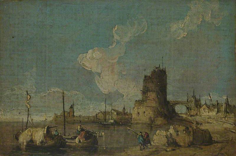 A Caprice of Ruin - Francesco Guardi
