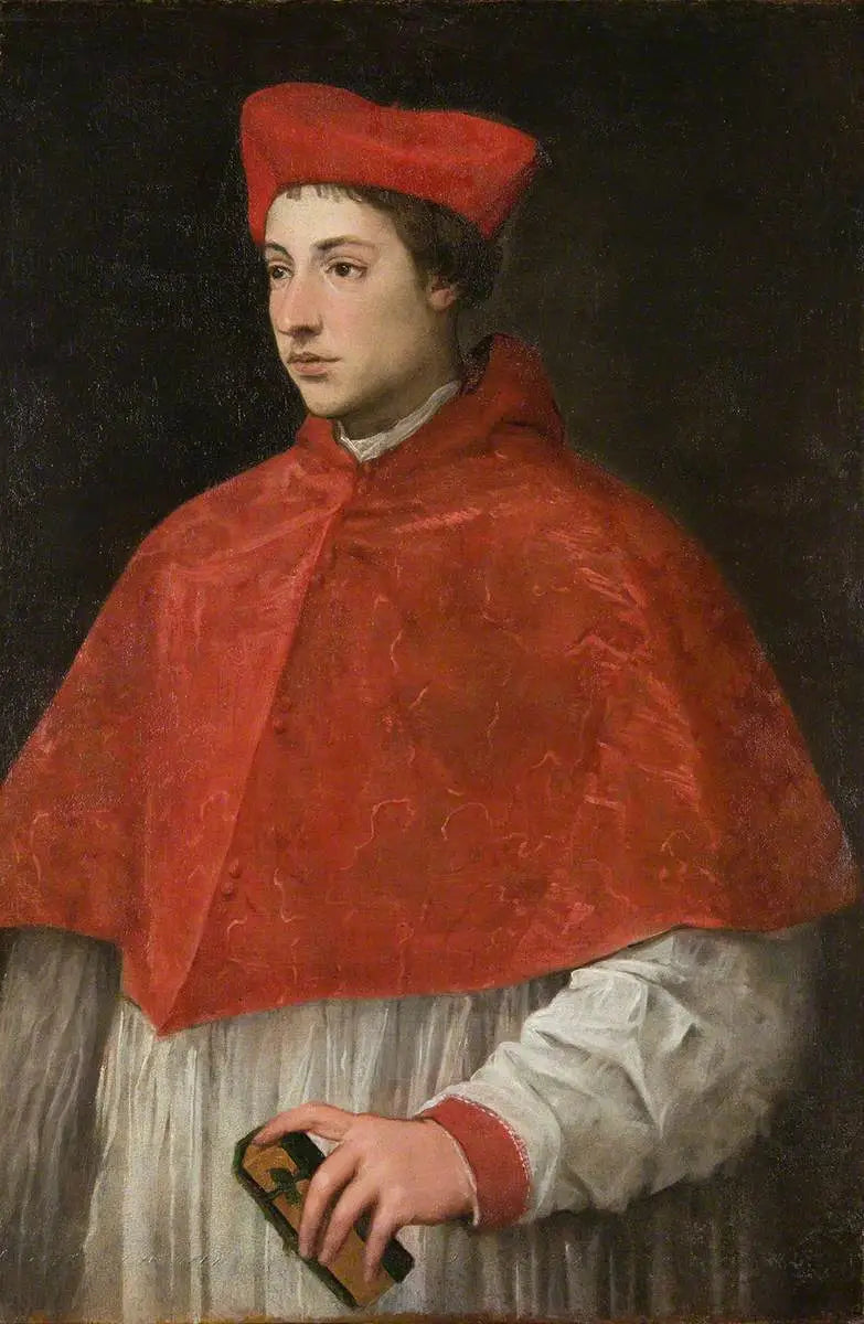 An Unknown Cardinal - Titian