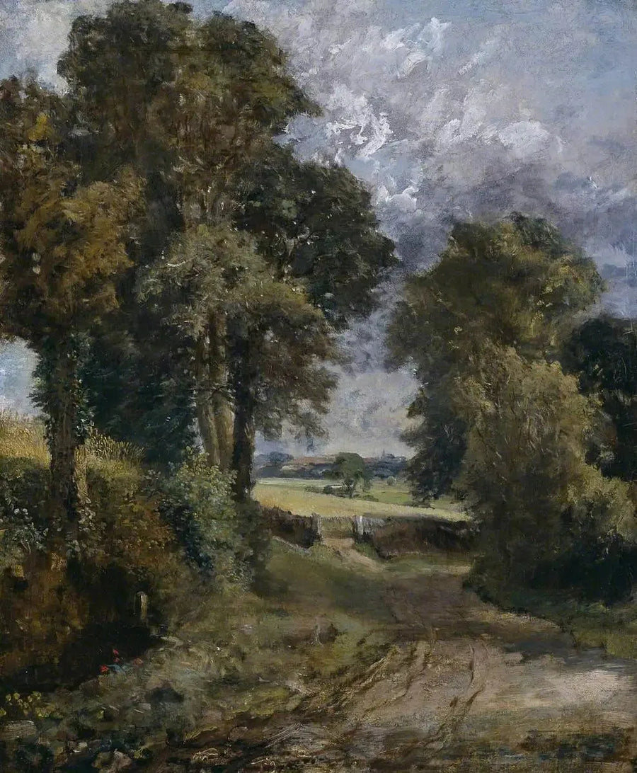 A cornfield - John Constable