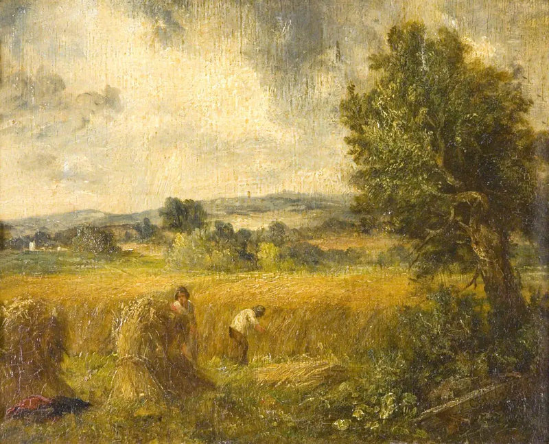 A cornfield - John Constable