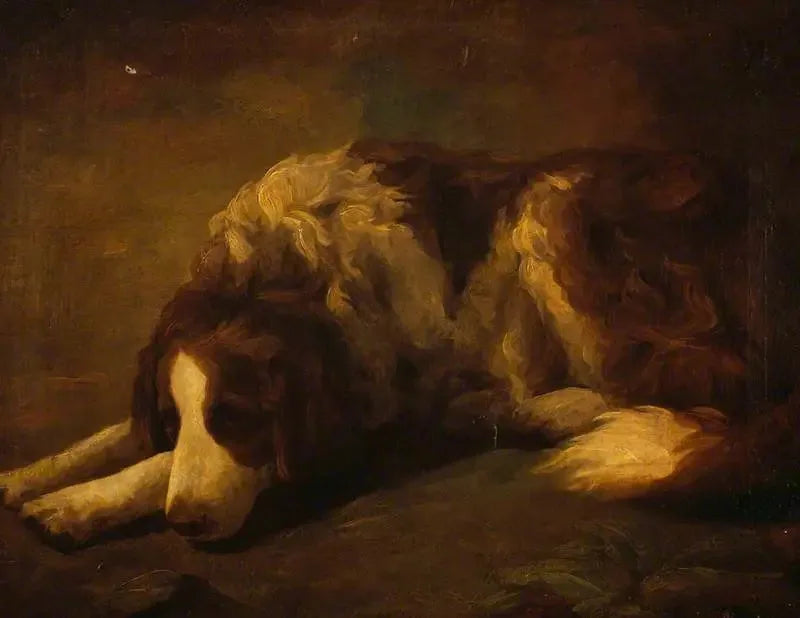 A dog - Henry Raeburn