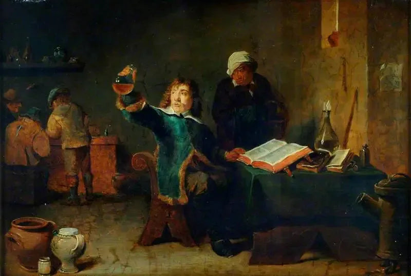A chemist in his laboratory - David Teniers the Younger
