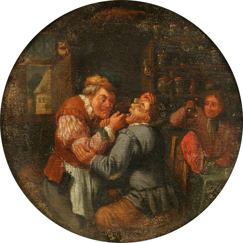 A surgeon extracting a tooth - David Teniers the Younger