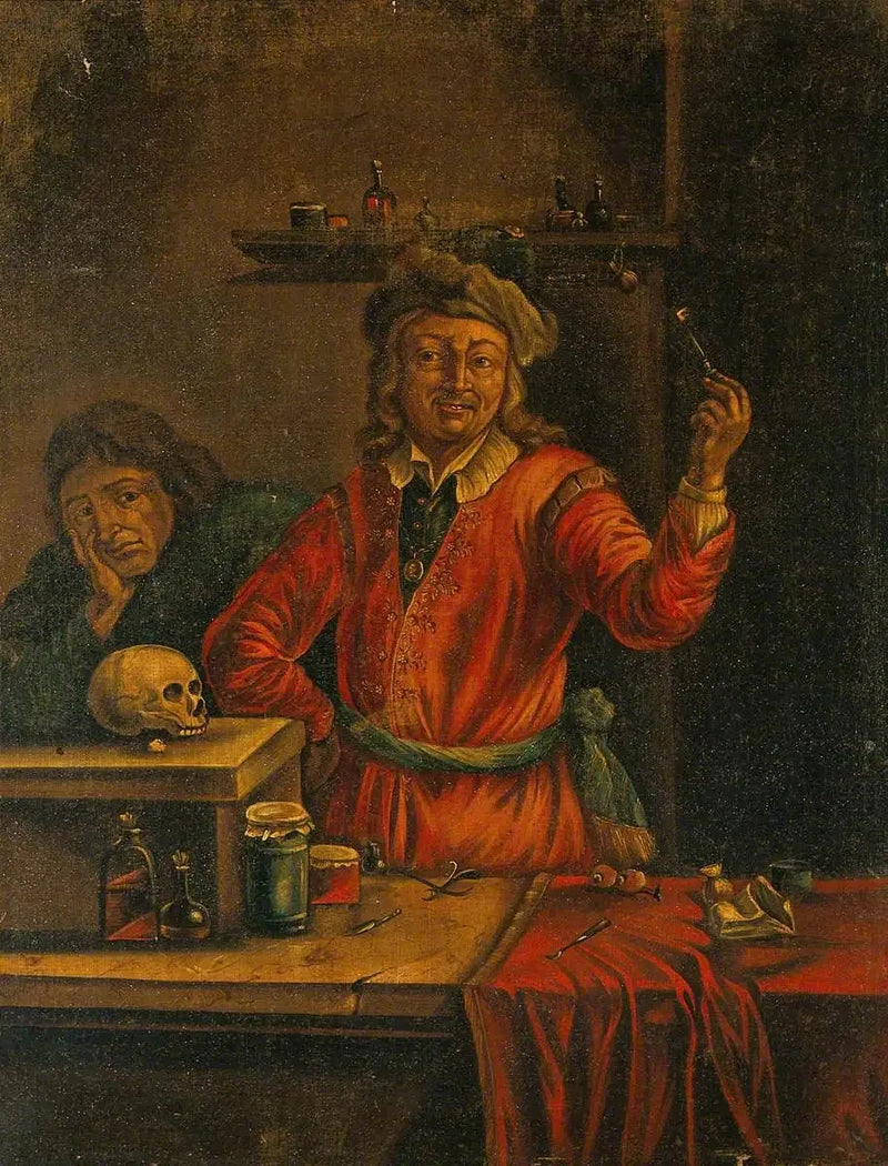 A surgeon who extracted a tooth - David Teniers the Younger