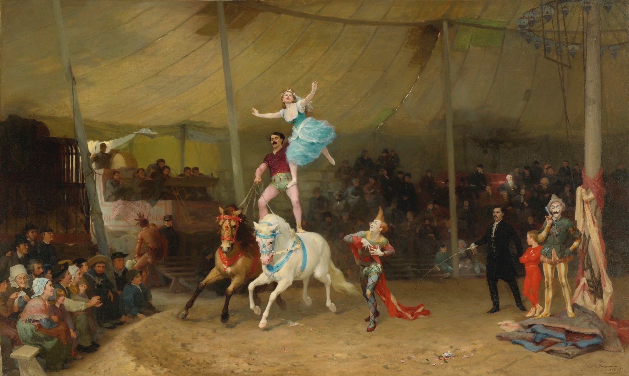A Circus in Province - Frederick Arthur Bridgman