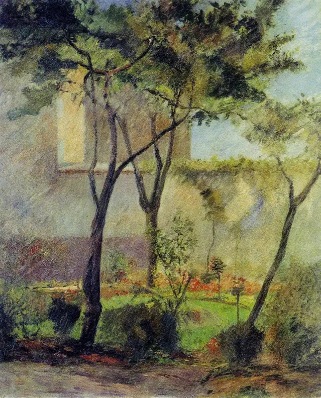 A corner of the garden, Carcel Street - Paul Gauguin