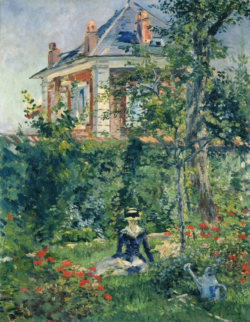 A Corner of the Garden of Bellevue - Édouard Manet