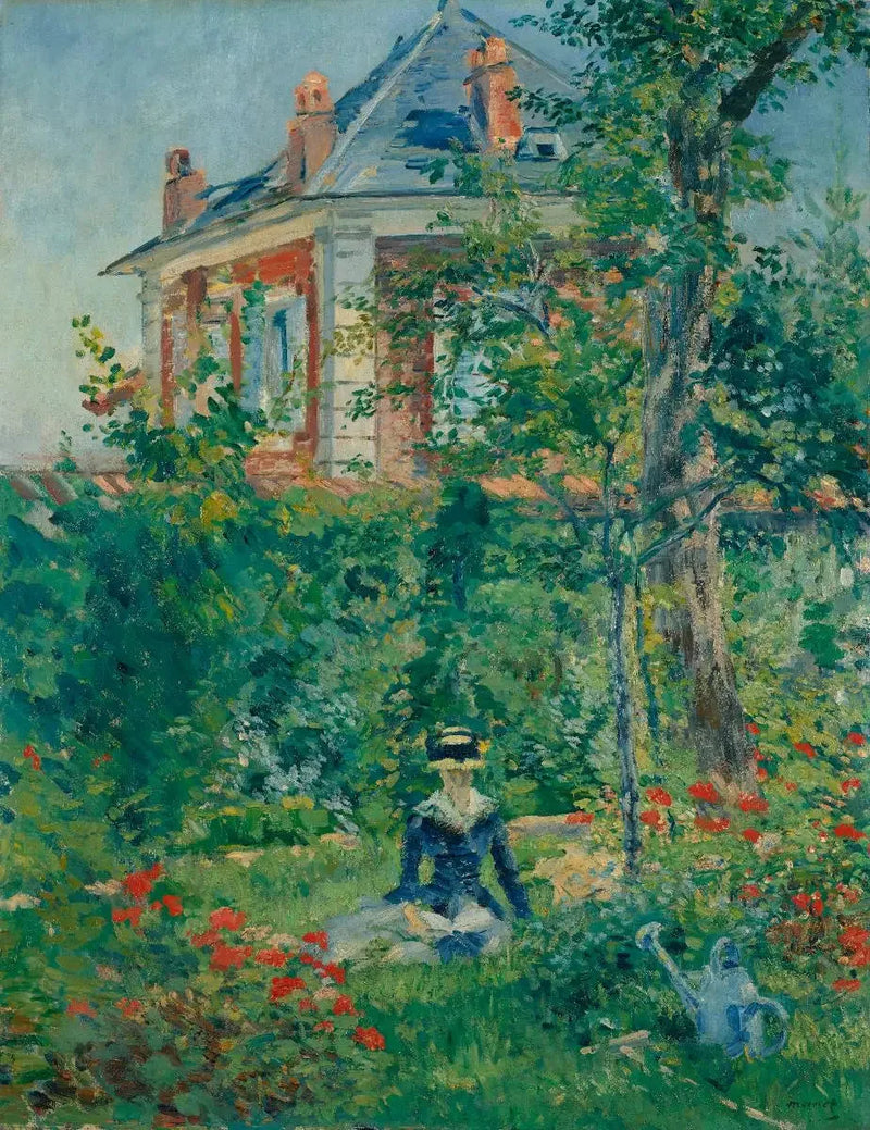 A Corner of the Garden of Bellevue - Édouard Manet