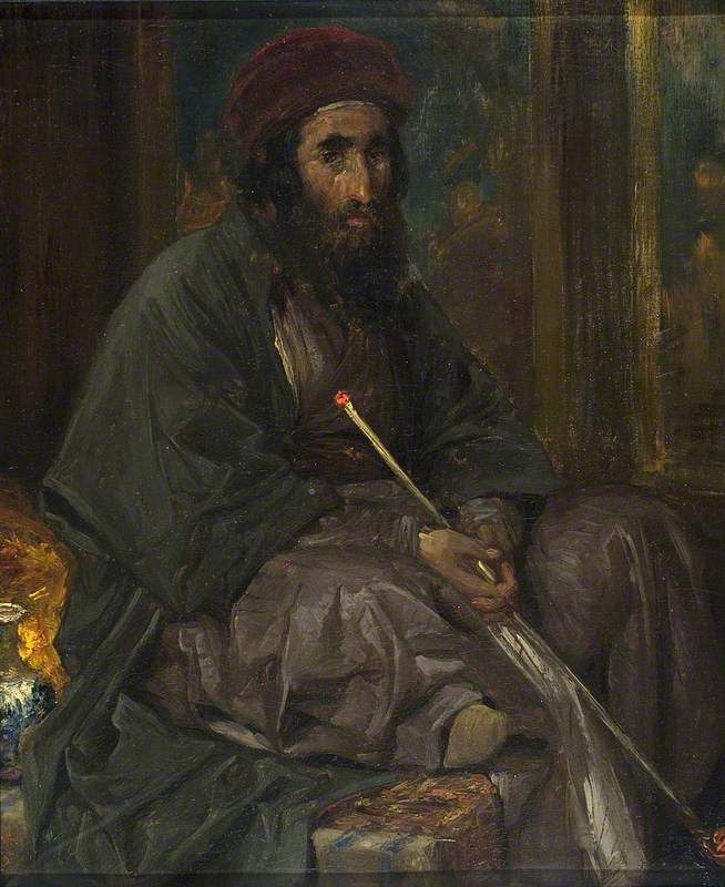 A Persian peddler - Frederic Leighton