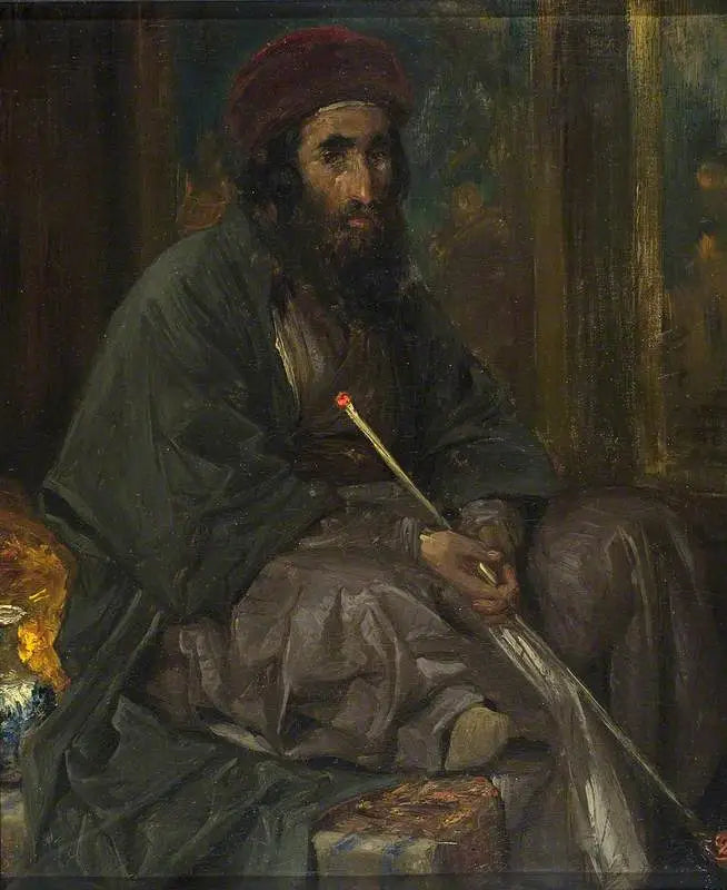 A Persian peddler - Frederic Leighton