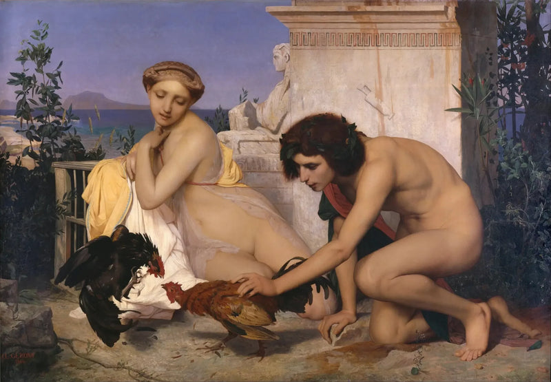 A Cockfight - Jean-Léon Gérôme