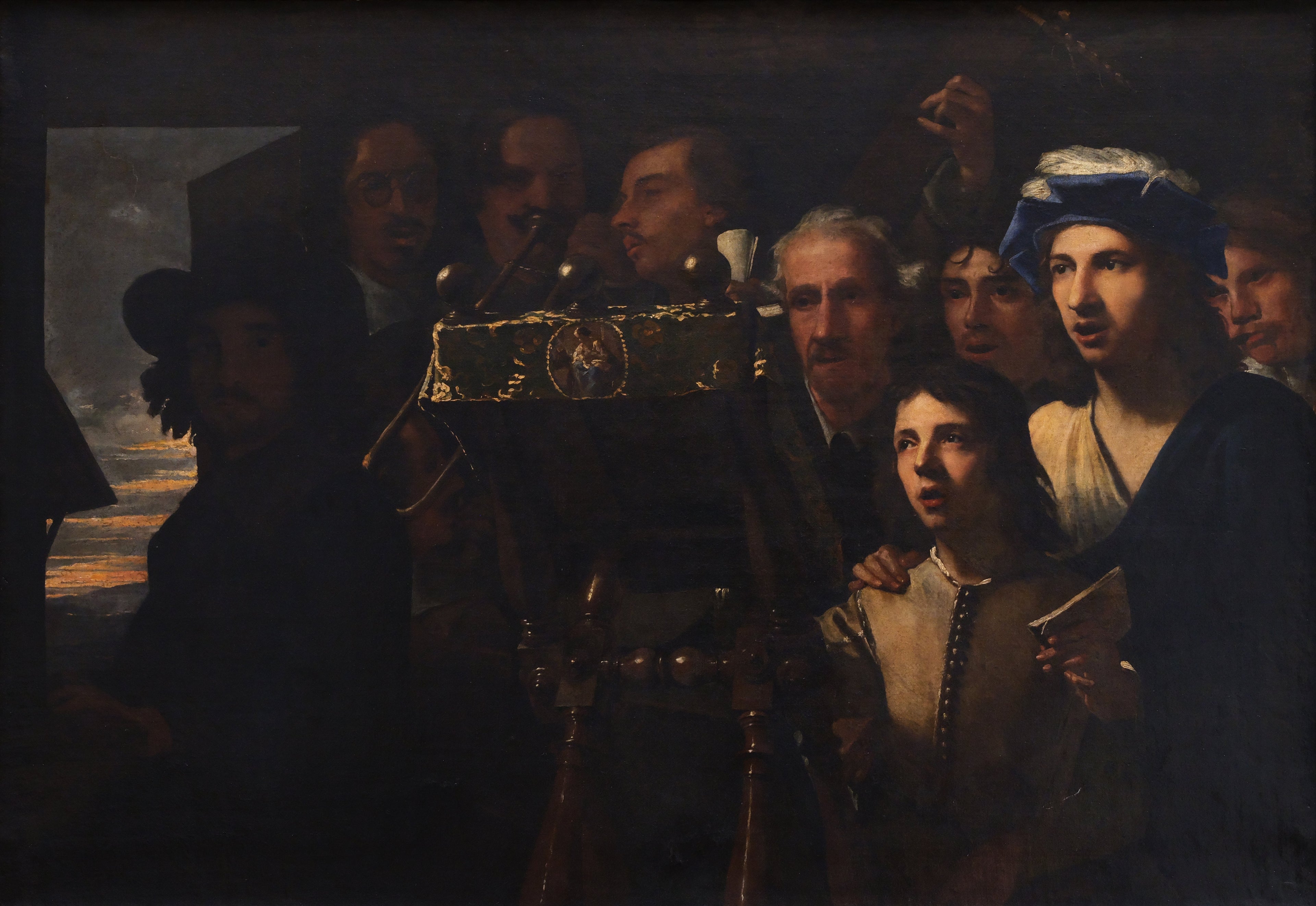 Un concert - Luca Giordano - Alpha Reproduction