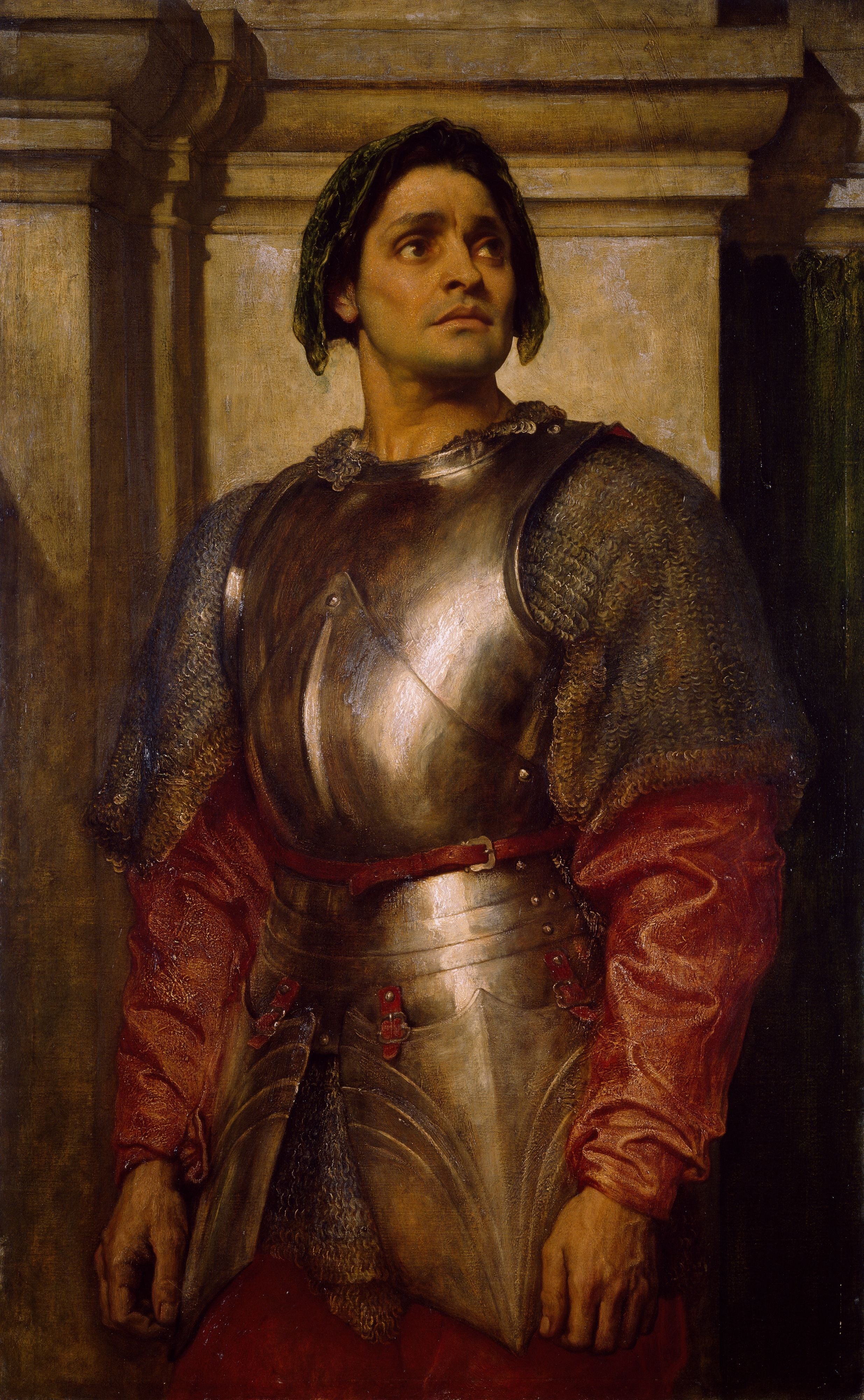 A condottiere - Frederic Leighton