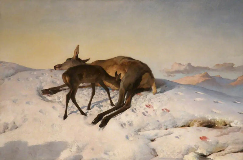 A Random Shot - Edwin Henry Landseer