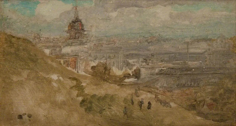 A Distant Dome - James Abbott McNeill Whistler