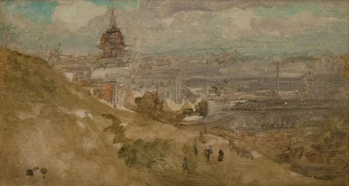 Un dôme lointain - James Abbott McNeill Whistler image 1 copie de tableau peinte à la main