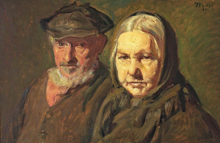 A double portrait. -Michael Peter Ancher