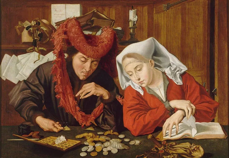 An alderman and his wife - Marinus van Reymerswale