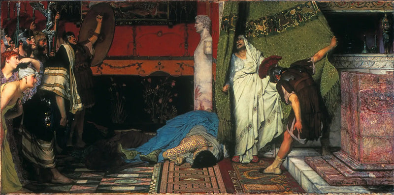 A Roman Emperor (Claudius) - Lawrence Alma-Tadema