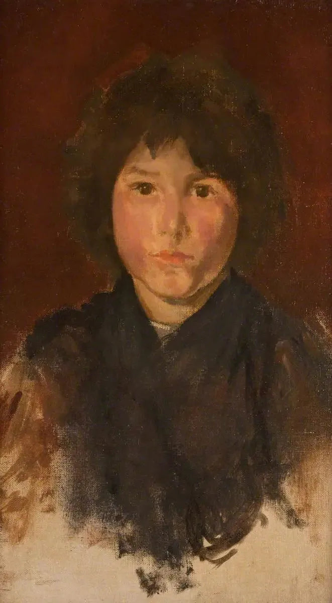A Corsican Child - James Abbott McNeill Whistler