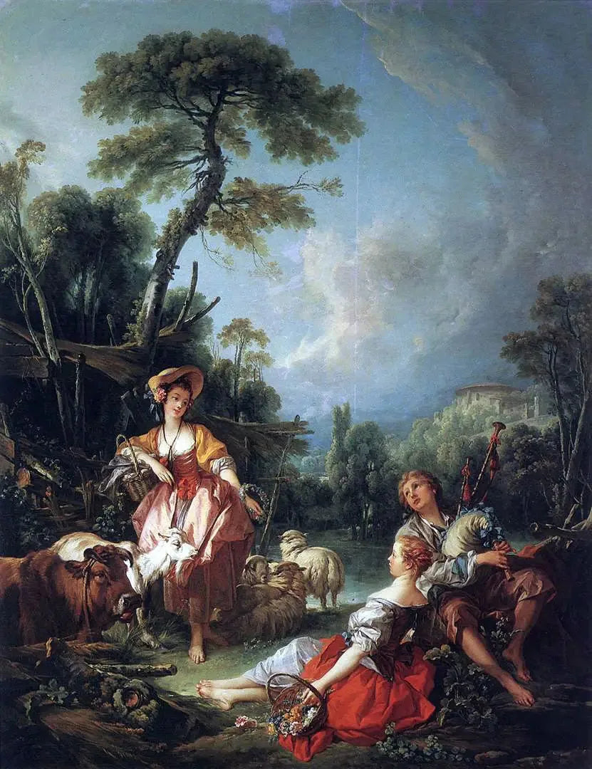 A Pastoral Summer - François Boucher
