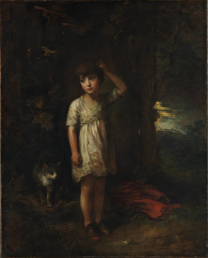 A Boy with a Cat — Morning - Thomas Gainsborough
