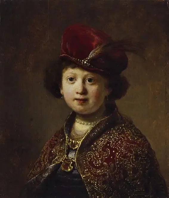 A Boy in Fancy Costume - Rembrandt
