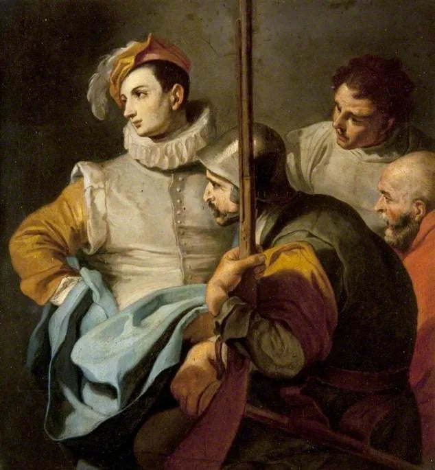A group of four men - Francesco Solimena