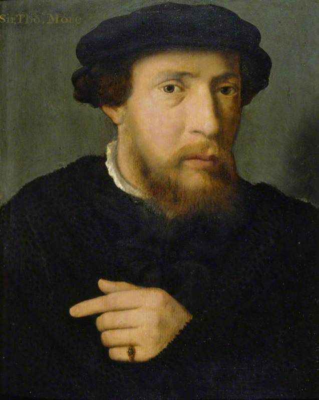 A man with an emerald ring - Joos van Cleve