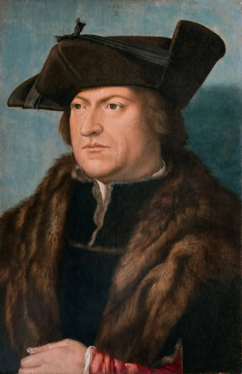A Man in a Fur Coat - Albrecht Dürer