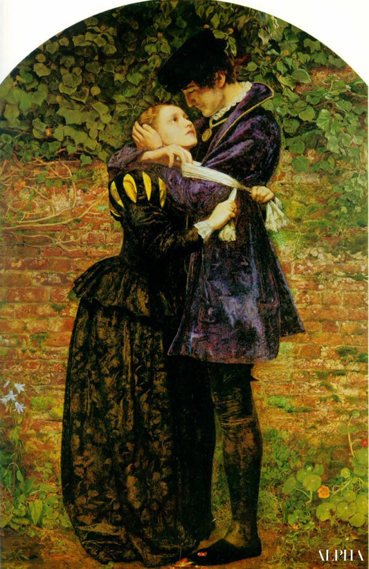 Un huguenot - John Everett Millais - Reproductions de tableaux et peintures haut de gamme