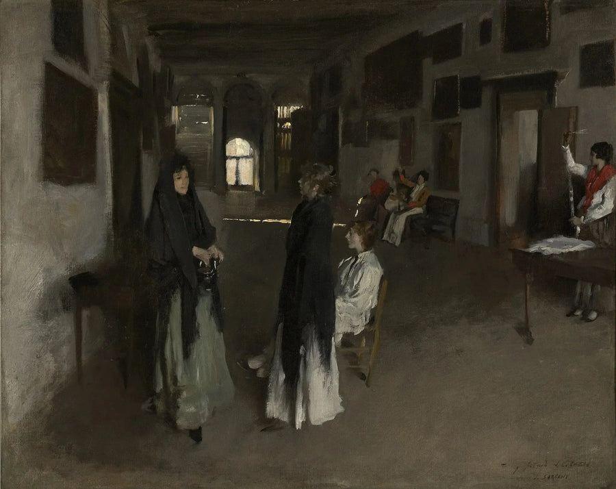 A Venetian Interior - John Singer Sargent