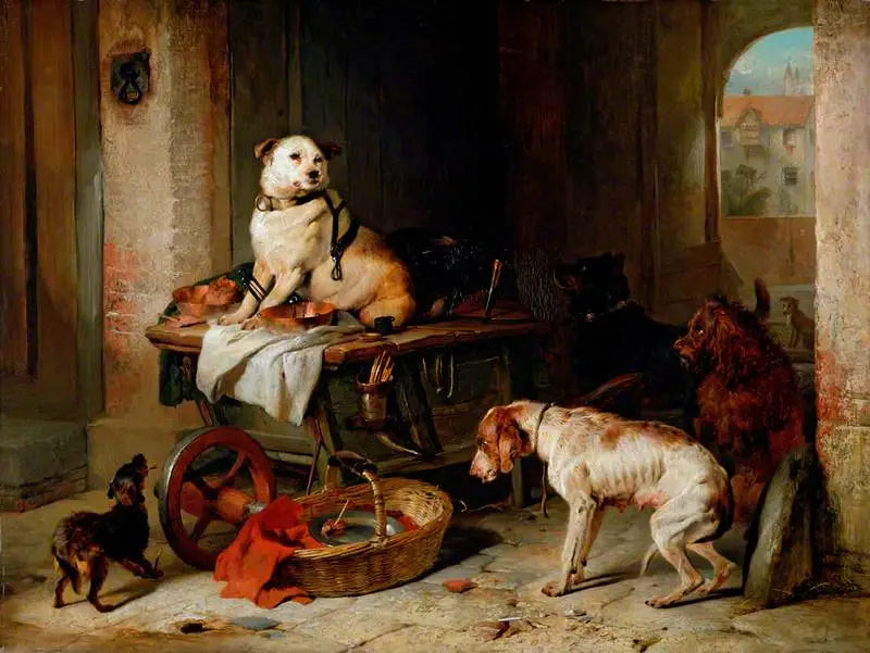 A Jack at the Office - Edwin Henry Landseer