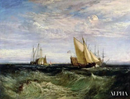 Un jour venteux - William Turner - Reproductions de tableaux et peintures haut de gamme