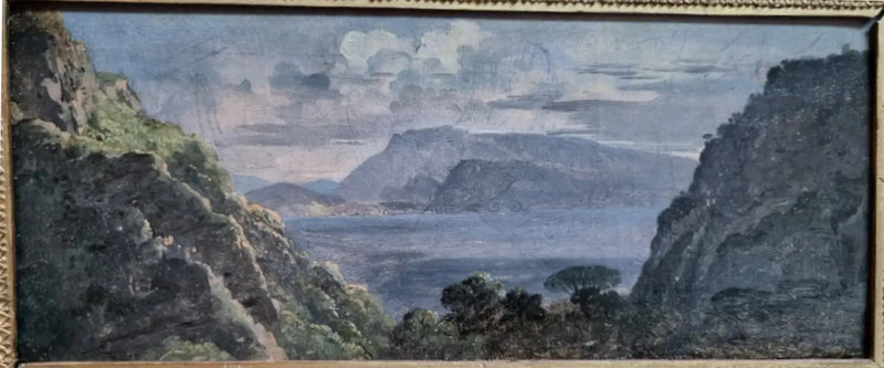 A Lake in the Mountains - Anne-Louis Girodet