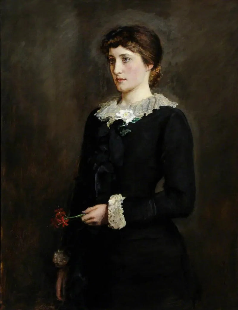 A Jersey Lily - John Everett Millais