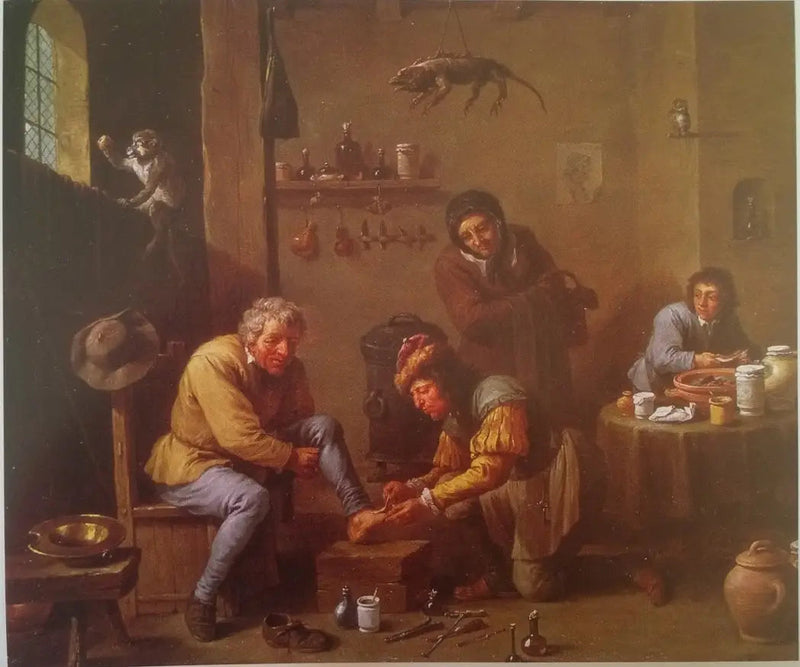 A Village Doctor - David Teniers the Younger