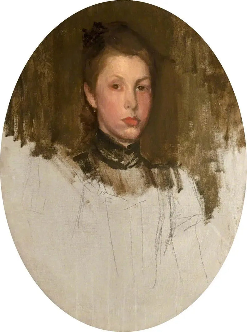 A Parisian Model - James Abbott McNeill Whistler