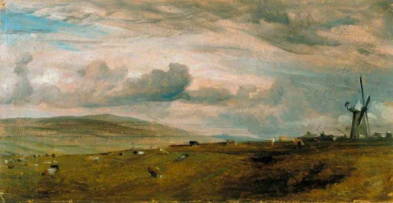 A windmill near Brighton - John Constable