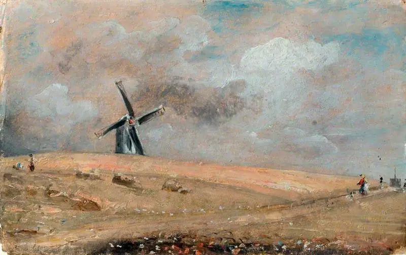 A windmill near Brighton - John Constable