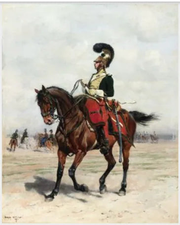 A cavalry officer - Édouard Detaille