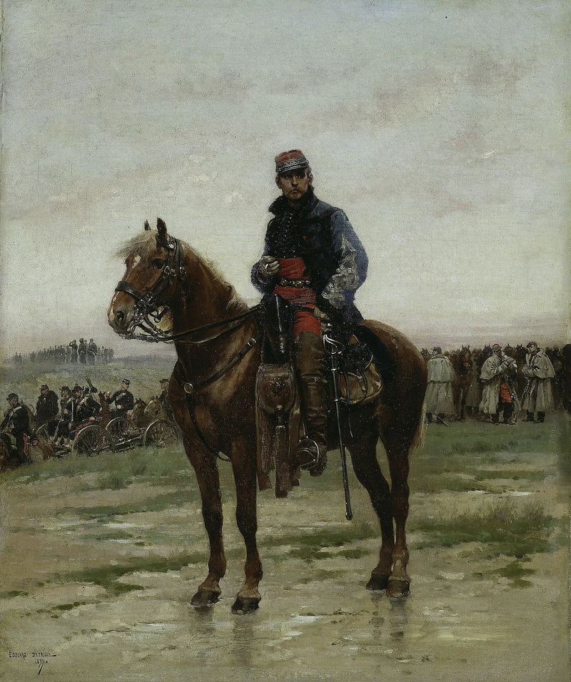Mounted Officer - Édouard Detaille