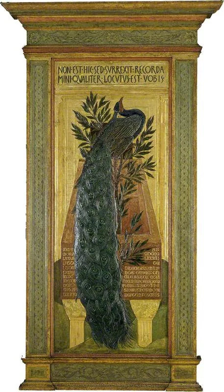 A peacock - Edward Burne-Jones
