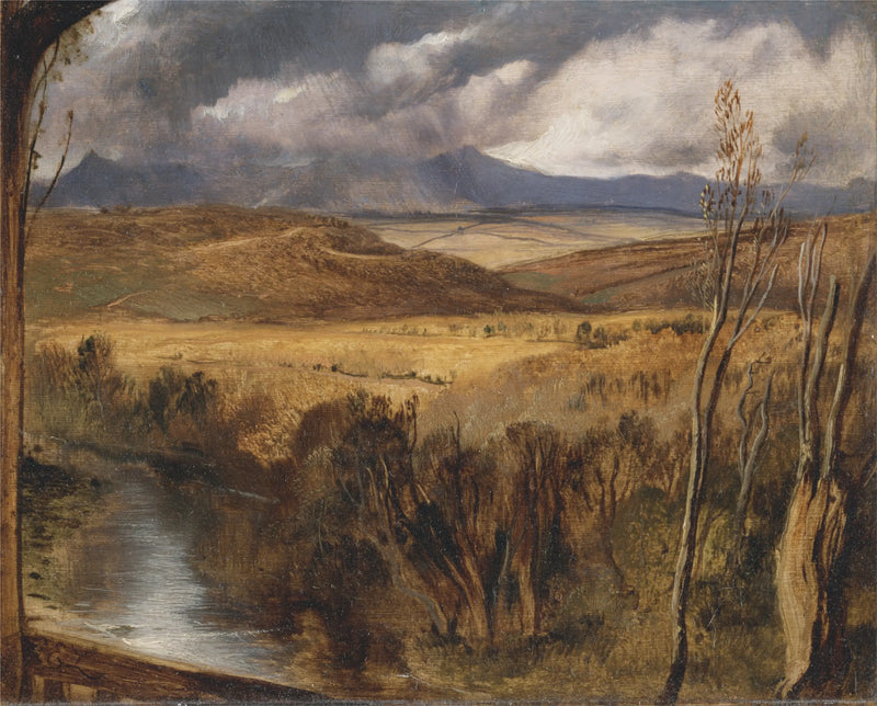 A landscape of the highlands - Edwin Henry Landseer